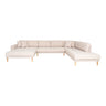 Lido U-Sofa Open End fra House Nordic i sand