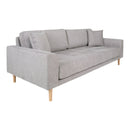 Lido 3 Personers Sofa fra House Nordic i lysegrå - billede 3