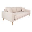 Lido 3 Personers Sofa fra House Nordic i sand - billede 3