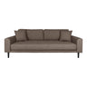 Lido 3 Personers Sofa fra House Nordic i brun