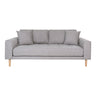 Lido 2,5 Personers Sofa fra House Nordic i lysegrå