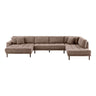 Lido U-Sofa U-Sofa Åben Ende fra House Nordic i brun