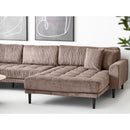 Lido U-Sofa Åben Ende fra House Nordic i brun – billede 5