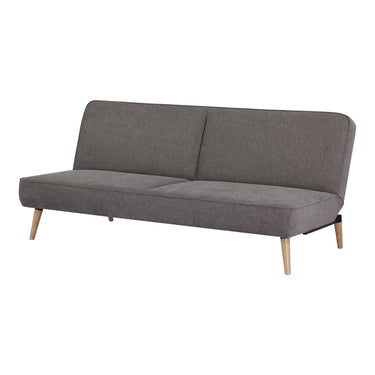 House Nordic – Swan Sovesofa, Brun m. Natur Ben – 91/113x186 cm - Bolig og Haven