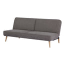 House Nordic – Swan Sovesofa, Brun m. Natur Ben – 91/113x186 cm