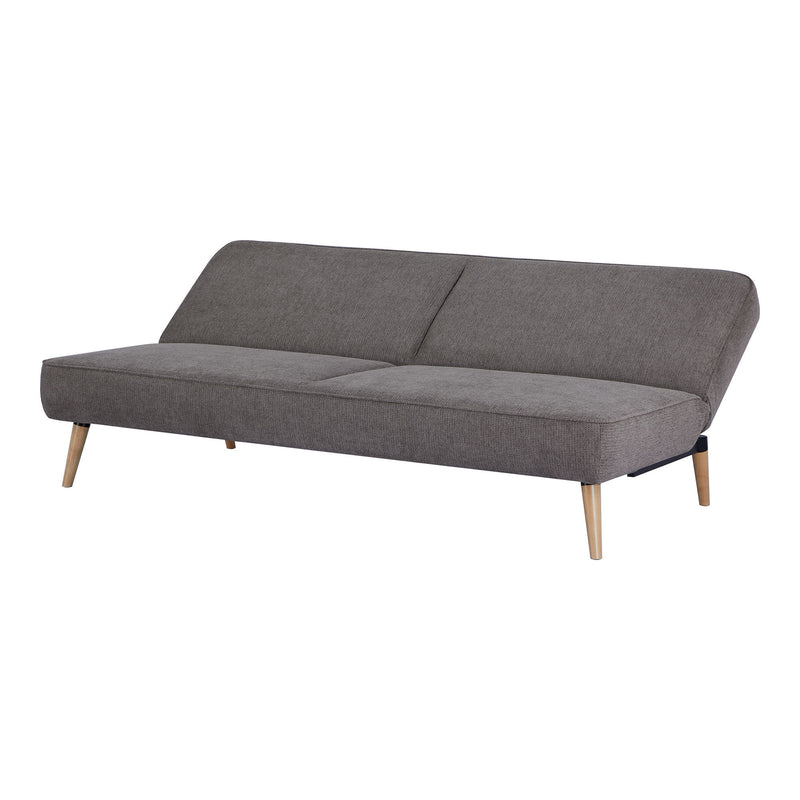House Nordic – Swan Sovesofa, Brun m. Natur Ben – 91/113x186 cm
