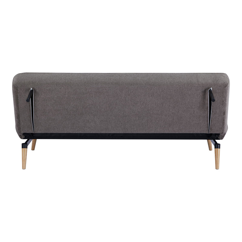 House Nordic – Swan Sovesofa, Brun m. Natur Ben – 91/113x186 cm