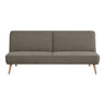 House Nordic – Swan Sovesofa, Brun m. Natur Ben – 91/113x186 cm - Bolig og Haven