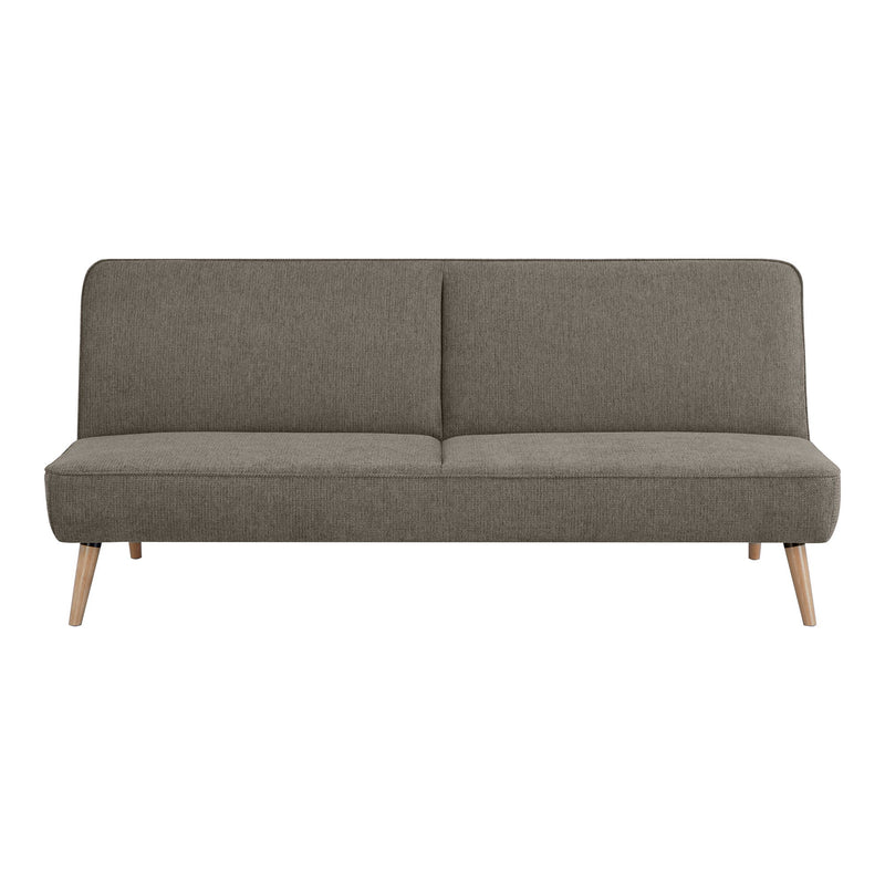 House Nordic – Swan Sovesofa, Brun m. Natur Ben – 91/113x186 cm