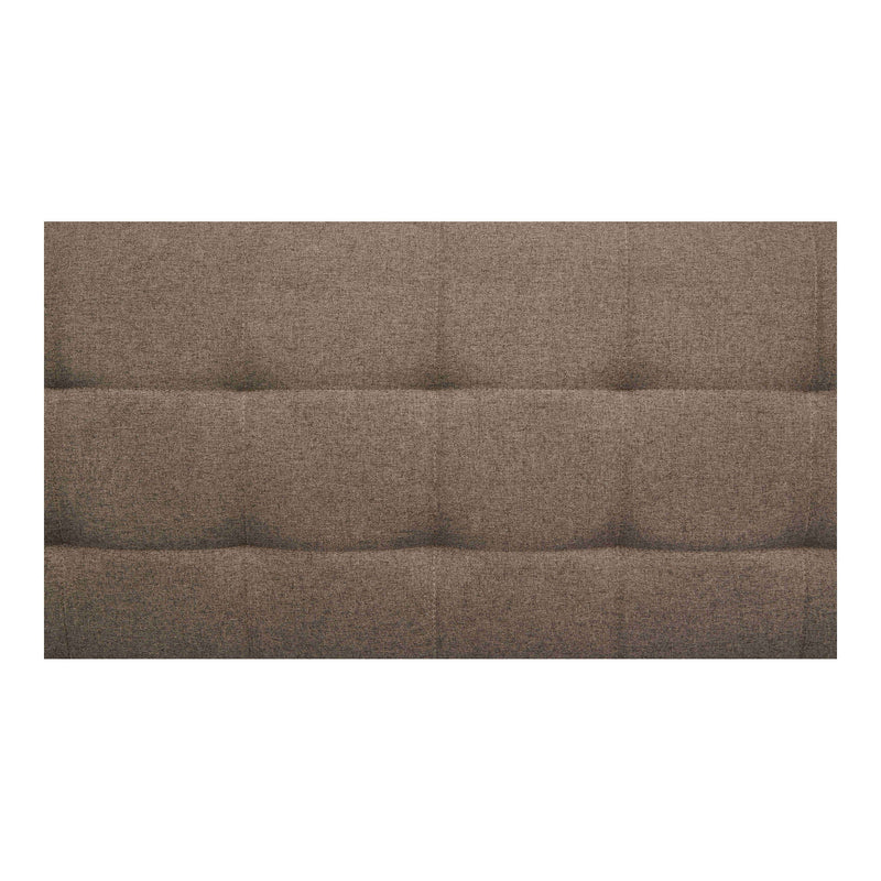 House Nordic – Milton Sovesofa med opbevaring, Brun & Sorte ben, 85/109x204 cm