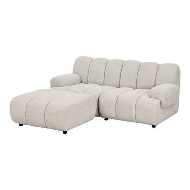 Taza 2,5 personers modulsofa m/puf fra House Nordic i sand - billede 2
