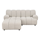 Taza 2,5 personers modulsofa m/puf fra House Nordic i sand