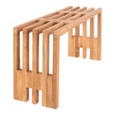 Benidorm Bænk - Bænk i teak 90x30 cm