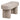 House Nordic - Weston bænk – Sand  – 95×36×45 cm - Bolig og Haven