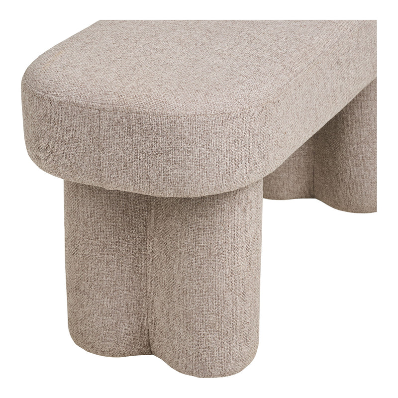 House Nordic - Weston bænk – Sand  – 95×36×45 cm