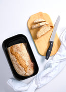 DAY - Brødboks med Bambuslåg – 33x18,5x12 cm