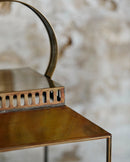 Nordal - BITRA lanterne, S – messing – L20 × B20 × H36 cm