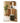 House Nordic - Ejby puf – Grøn teddy – Ø34×H36 cm
