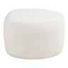 House Nordic - Hilo Puf – Off-White Chenille – 55x40x39 cm - Bolig og Haven