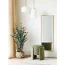 House Nordic – Walsdorf Puf, Grøn, ø42 cm