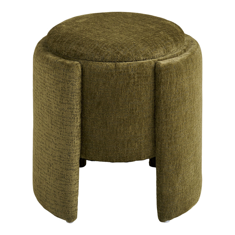 House Nordic – Walsdorf Puf, Grøn, ø42 cm