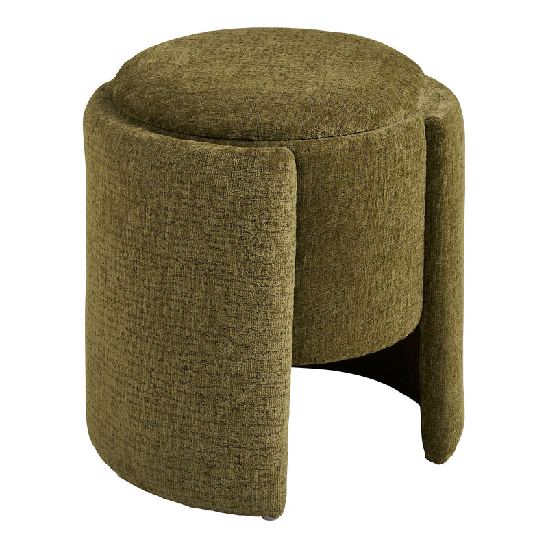 House Nordic – Walsdorf Puf, Grøn, ø42 cm