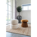 Hampton Puf fra House Nordic i okker - billede 3