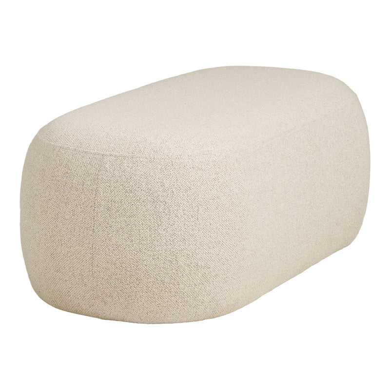 House Nordic - Blossomville Bænk – Sand Bouclé – 100 x 50 x 38 cm