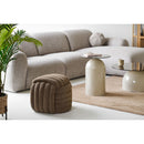 House Nordic - Napier Puf, brun, 48x48x43 cm - Bolig og Haven
