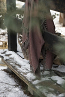 Ib Laursen - Plaid brun/rødbrunt 130x160 cm