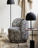 Nordal - GLOW bordlampe - mat sort,Ø31,H:51cm