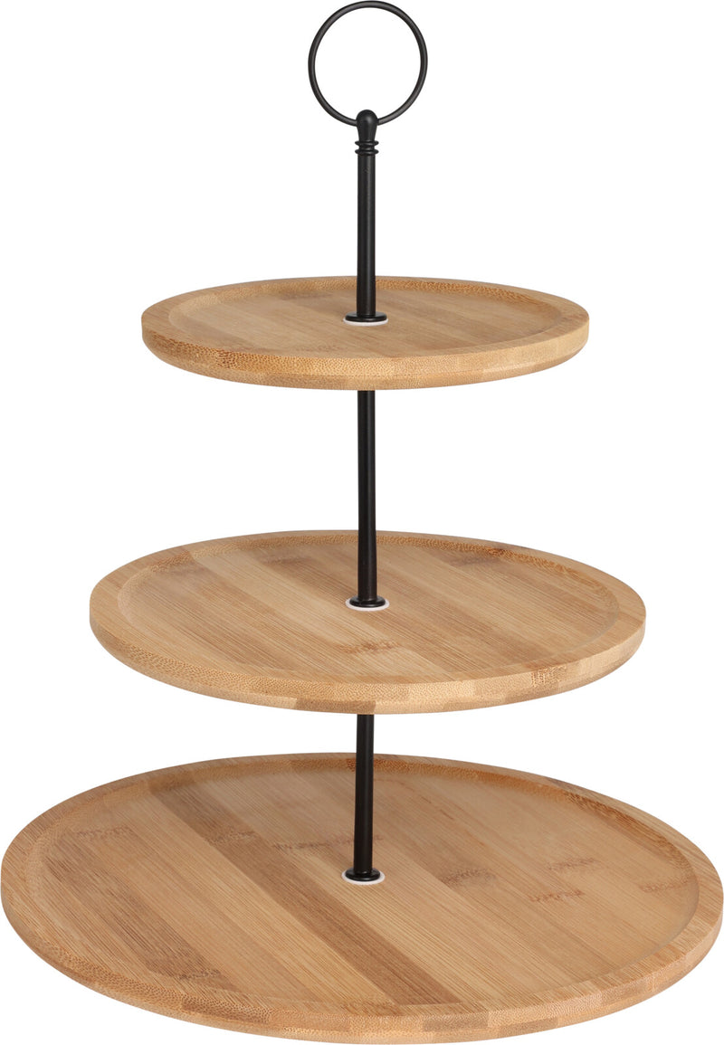 Kagestand – 3 etager – bambus