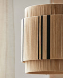 Nordal - VINATA pendellampe - natur,Ø40cm