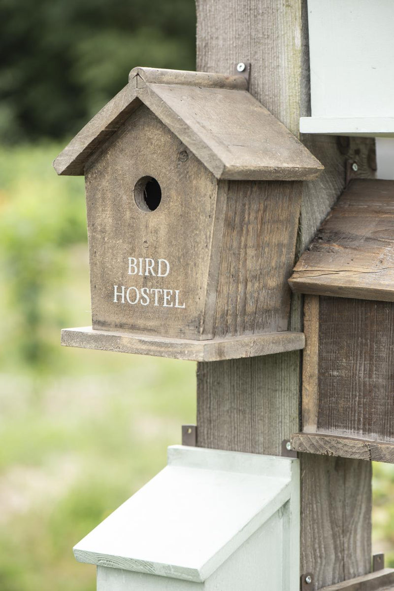Ib Laursen - Redekasse Bird Hostel med skråt tag - Hul Ø3,5 cm