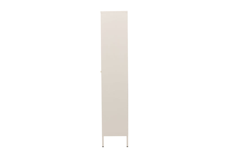 Venture Home - Lima vitrineskab, Beige, 80x180cm