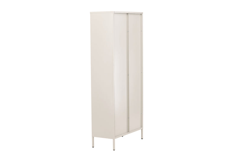Venture Home - Lima vitrineskab, Beige, 80x180cm