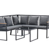 Venture Home - Lounge sæt, sort - Bolig og Haven