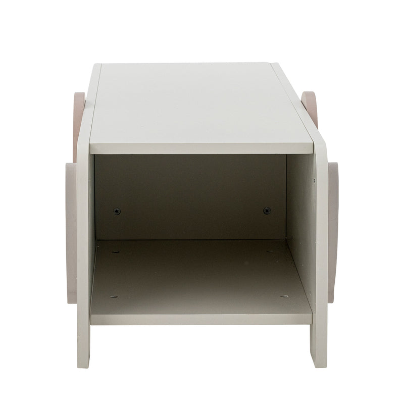 Bloomingville MINI - Ferdinand Bænk, Grå, FSC®100%, MDF