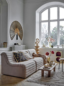 Bloomingville - Jaime Vægdekoration, Sort, Karagumoy, 145x110cm