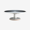 Nordal - ALVIA drejefad, L – aluminium – Ø36 × H13,5 cm