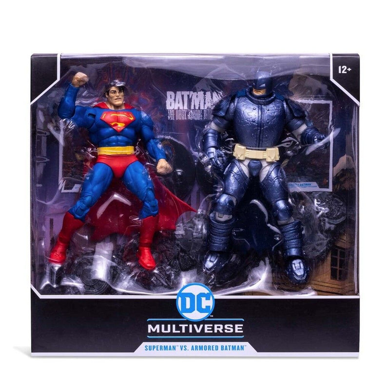 DC Multiverse - Superman/Batman 2 superhelte H20 cm