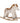 Bloomingville MINI - Merlen Gyngehest, Hest, Hvid, Polyester