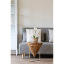 House Nordic - Hapur Sofabord i neutralt mangotræ, Ø40,H45cm