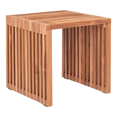 House Nordic - Pego sidebord, 40x40 cm, teaktræ - Bolig og Haven