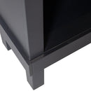 BONK OPEN CABINET PINE MATT BLACK [fsc]