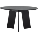 FRIES DINING TABLE OAK BLACKNIGHT O129CM [fsc]
