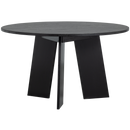 FRIES DINING TABLE OAK BLACKNIGHT O129CM [fsc]