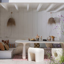 LOGGIA GARDEN TABLE 240x100 CM REINFORCED FIBER NATURAL