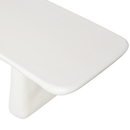 LOGGIA GARDEN BENCH 227X40 CM REINFORCED FIBER NATURAL