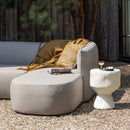 AUR GARDEN SIDE TABLE REINFORCED FIBER NATURAL